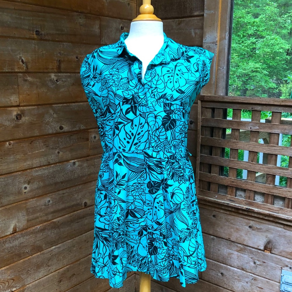 Vintage Collared Dress - M